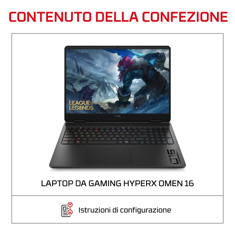 HP E4EW7EA laptop Intel Core Ultra 9 275HX 40,6 cm (16") 2.5K 32 GB DDR5-SDRAM NVIDIA GeForce RTX 5070 Wi-Fi 6 (802.11ax) FreeDOS AI PC Nero