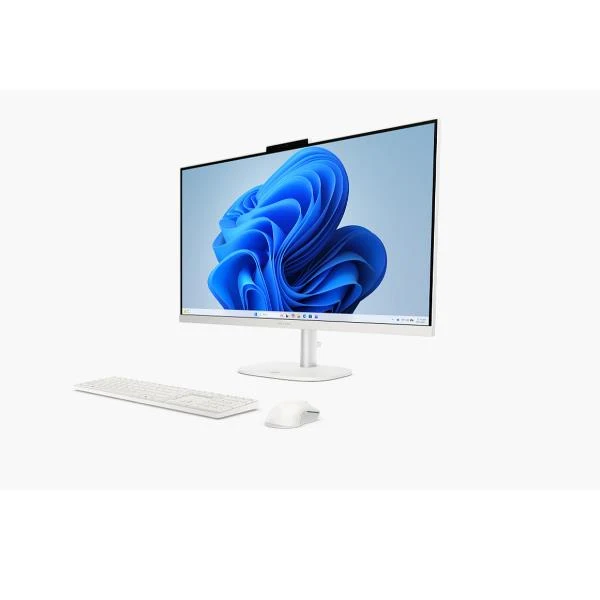 HP E4ET5EA All-in-One PC Intel Core Ultra 5 225U 68,6 cm (27") 1920 x 1080 Pixel 16 GB DDR5-SDRAM 512 GB SSD Windows 11 Home Wi-Fi 6 (802.11ax) AI PC Bianco