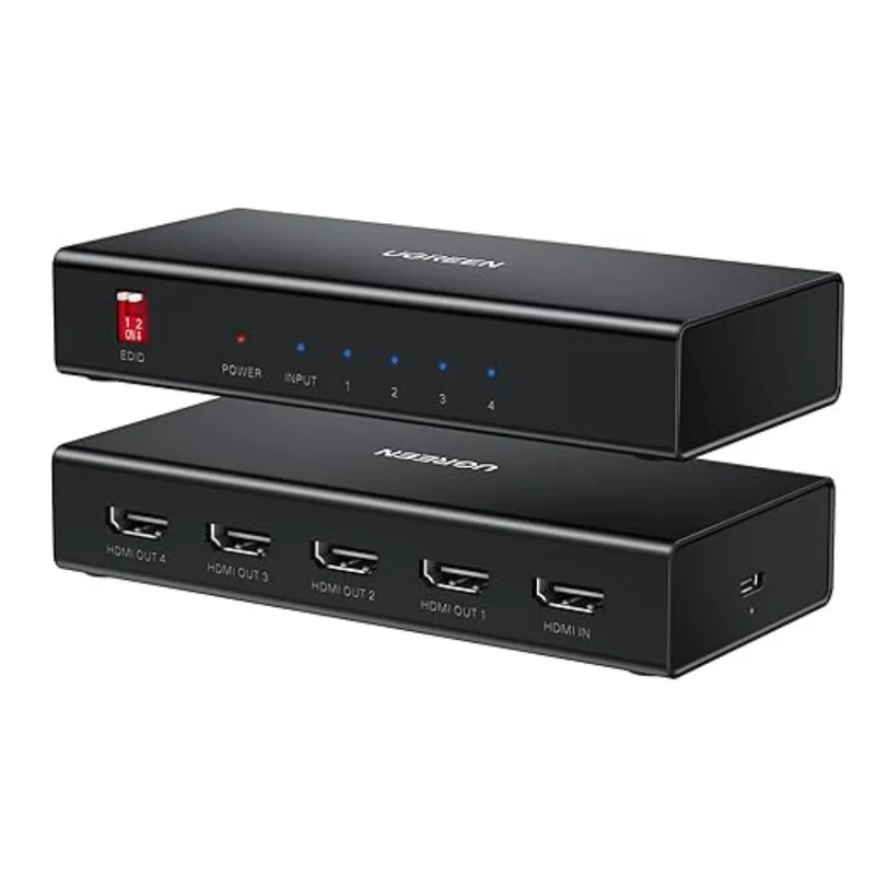 UGREEN 40202UK HDMI(4K@30Hz) Splitter 1 In 4 Out