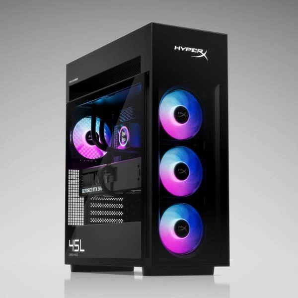 HP E4EU1EA PC/stazione di lavoro Intel Core Ultra 7 32 GB DDR5-SDRAM NVIDIA GeForce RTX 5090 Windows 11 Home Tower AI PC Nero