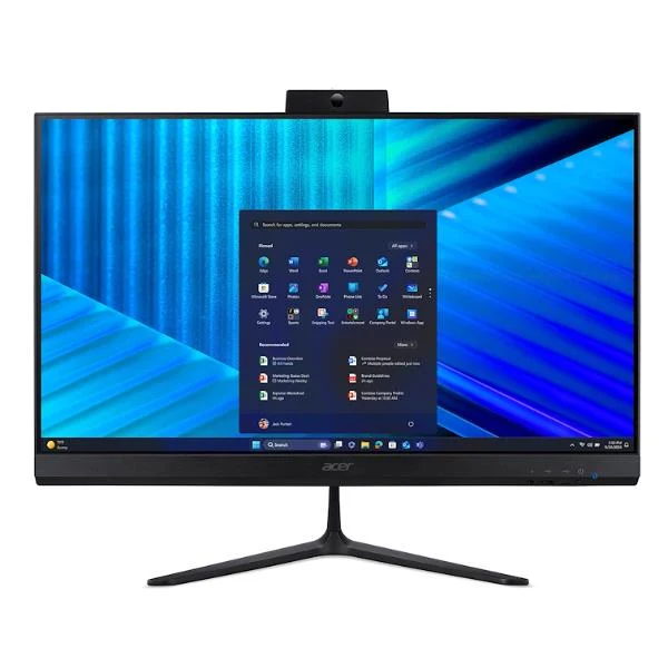 Acer Veriton VZ2415G Intel Core 5 120U 60,5 cm (23.8") 1920 x 1080 Pixel PC All-in-one 16 GB DDR5-SDRAM 512 GB SSD Windows 11 Pro Wi-Fi 6 (802.11ax) Nero