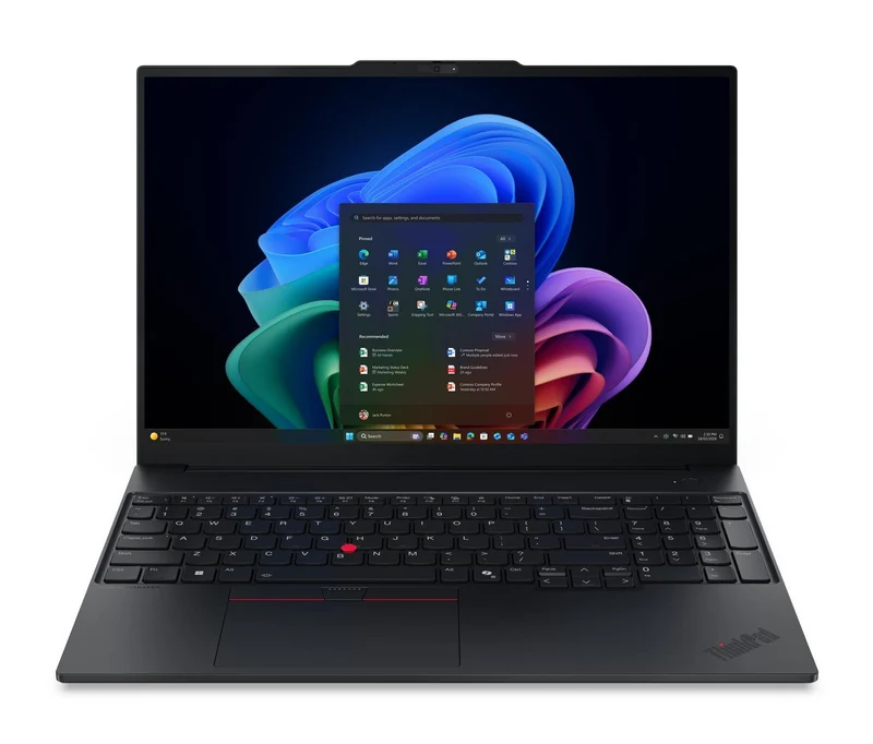 Lenovo ThinkPad E16 Gen 4 (Intel) Copilot+ PC Intel Core Ultra 5 325 Computer portatile 40,6 cm (16") WUXGA 16 GB DDR5-SDRAM 512 GB SSD Wi-Fi 7 (802.11be) Windows 11 Pro Nero Italiano