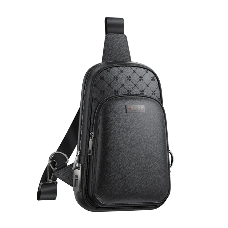 YESIDO Fingerprint Lock Cross Bag WB58