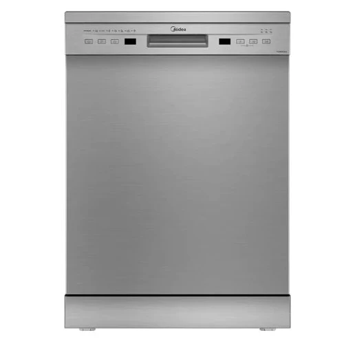 MIDEA DISHWASHER BUILT-IN 14 PLATES SILVER WQP14-7713F