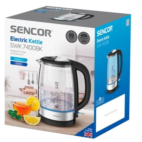 SENCOR ELECTRIC GLASS KETTLE
