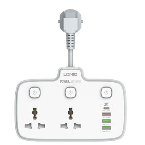 LDNIO 2 + 4 USB SC2413 UNIVERSAL OUTLET