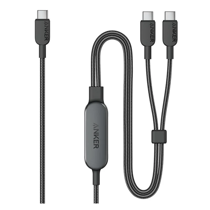 Anker 2in1 USB-C to USB-C Cable 4ft 140W A8895H11