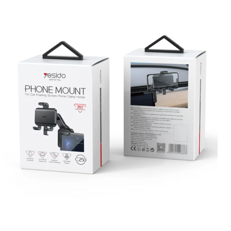 Yesido Phone Clamp Car Holder C250