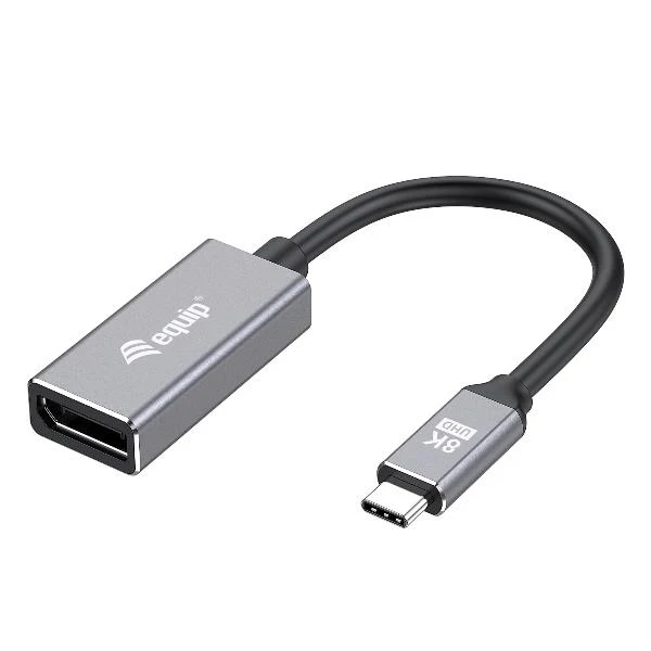 Equip 133493 Adattatore da USB-C a DisplayPort 1.4, 8K/30Hz