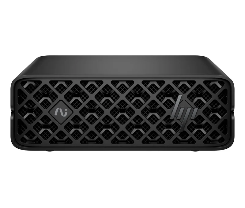 HP ZGX Nano G1n AI GB10 128 GB LPDDR5x-SDRAM 4 TB SSD Linux Mini PC Stazione di lavoro AI Workstation, AI PC Nero