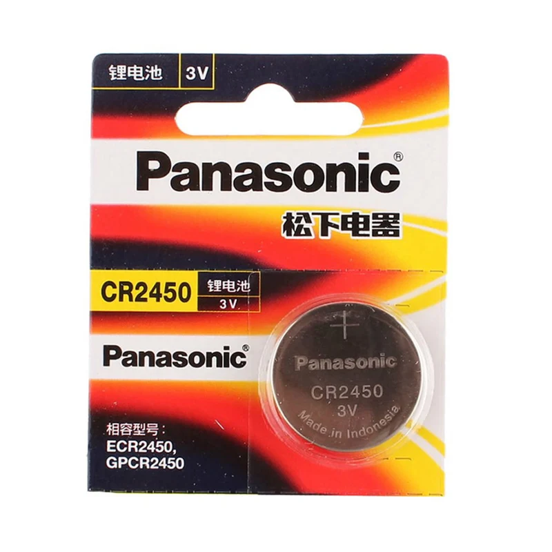 Panasonic Lithium Ion Battery 3V CR2450
