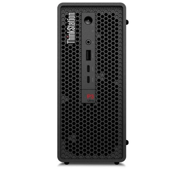 Lenovo ThinkStation P3 Ultra SFF Gen 2 Intel Core Ultra 7 265 32 GB DDR5-SDRAM 1 TB SSD NVIDIA RTX Pro 2000 Blackwell Windows 11 Pro Mini Tower Stazione di lavoro Nero