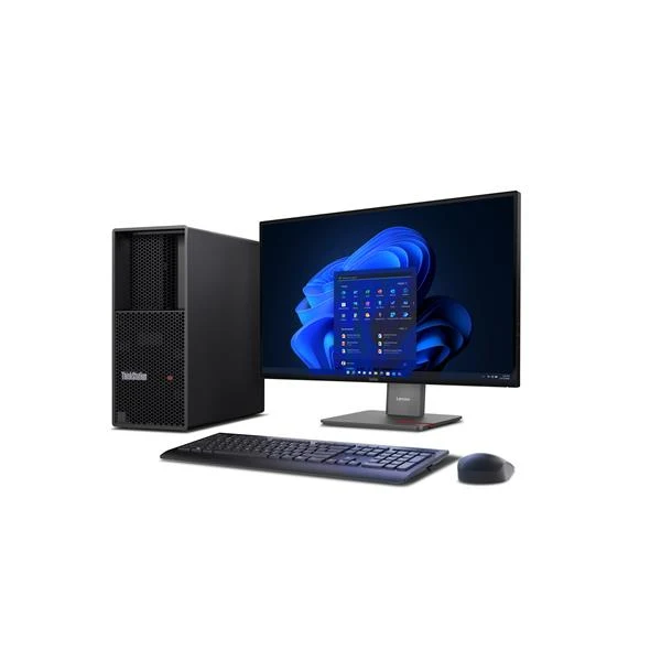 Lenovo ThinkStation P3 Tower Gen 2 Intel Core Ultra 7 265K 32 GB DDR5-SDRAM 1 TB SSD NVIDIA RTX PRO 4000 Blackwell Windows 11 Pro Stazione di lavoro Nero