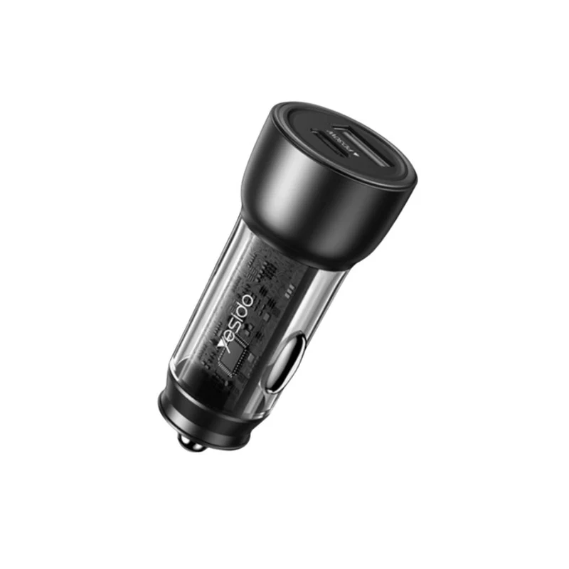 Yesido Y49 Transparent Shell Car Charger
