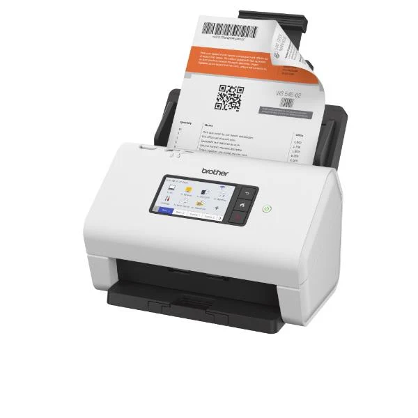Brother ADS-4900W scanner Scanner con ADF + alimentatore di fogli 600 x 600 DPI A4 Nero, Bianco