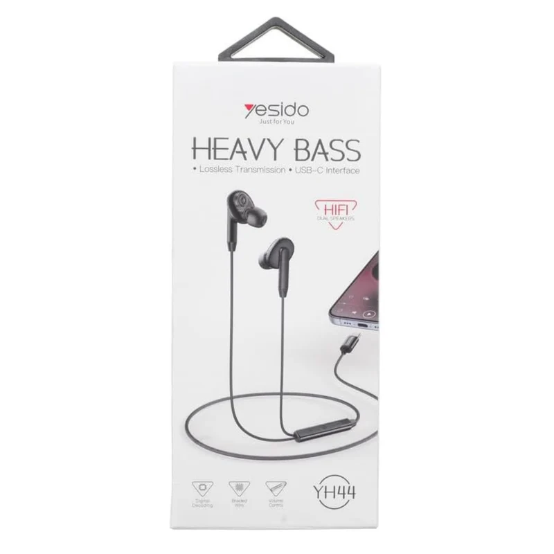Yesido Heavy Bass Type-C Headset YH44