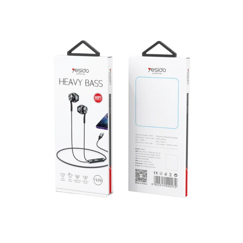 Yesido YH41 Type-C Wire Control Headphones