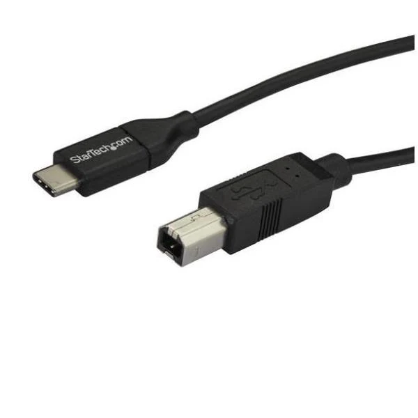 StarTech.com Cavo USB-C a USB-B da 2m - M/M - Cavo USB 2.0 Tipo C a USB-B