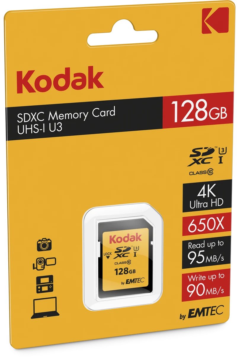 Emtec EKMSD128GXC10HPRK 128 GB SDXC Classe 10 UHS-I