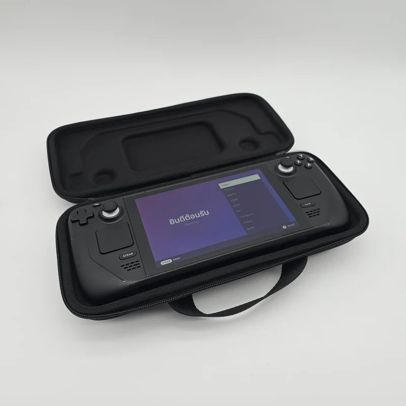 Valve Steam Deck LCD 64GB, Like New, w/ Aftermarket Purple Transparent Backplate and Case