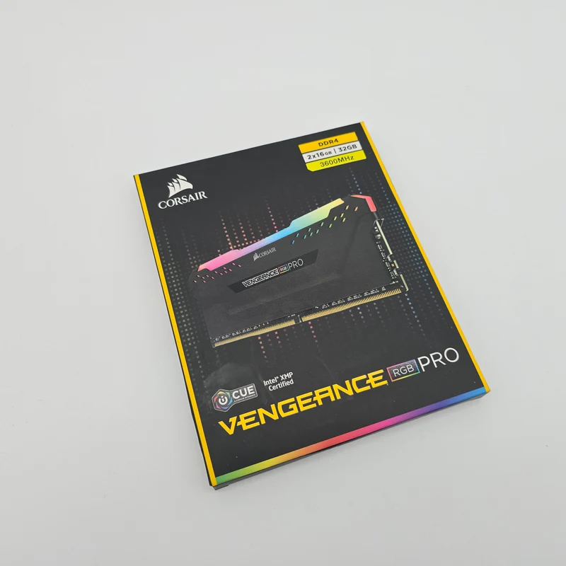 32GB DDR4 RAM 3600MHz Corsair Vengeance RGB Pro, 3600MHz, 2x16GB, CL18-22-22-42