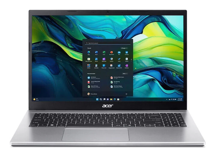 ACER ASPIRE GO 15 AG15-42P-R9Q9 Computer Portatile 15,6 ", processore AMD Ryzen 7 5825U, 32 GB, 1024 GB SSD, Argento