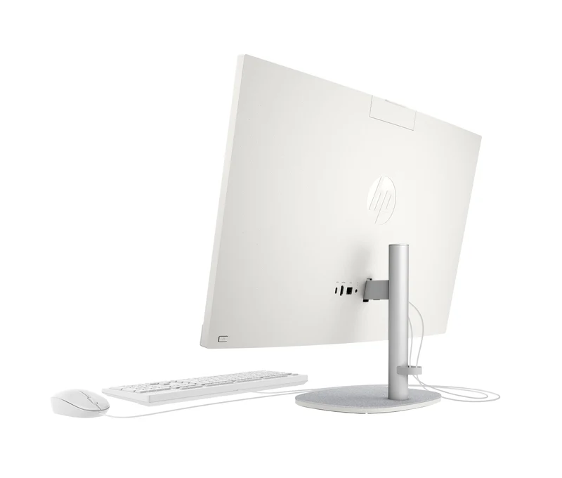 HP 27 inch All-in-One 27-cr1019nl PC Intel Core Ultra 7 155U 68,6 cm (27") 1920 x 1080 Pixel 16 GB DDR5-SDRAM 512 GB SSD Windows 11 Home Wi-Fi 6 (802.11ax) AI PC Bianco