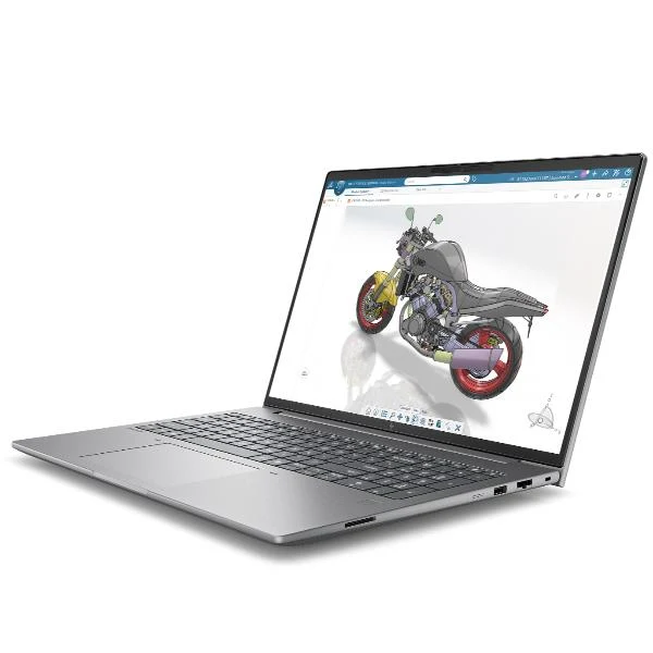 HP DK1L2ET laptop Copilot+ PC Intel Core Ultra 7 356H 40,6 cm (16") WUXGA 24 GB DDR5-SDRAM 1 TB SSD Wi-Fi 7 (802.11be) Windows 11 Pro AI Workstation, AI PC Argento