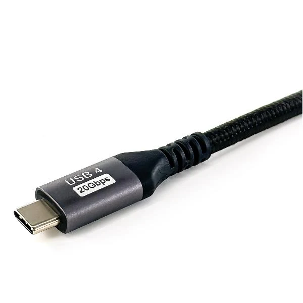 Equip 128382 Cavo USB4 Gen 2x2 da C a C, M/M, 2,0 m, PD 100W, 4K/60Hz, 20Gbps, nero