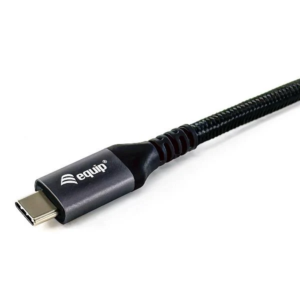 Equip 128382 Cavo USB4 Gen 2x2 da C a C, M/M, 2,0 m, PD 100W, 4K/60Hz, 20Gbps, nero