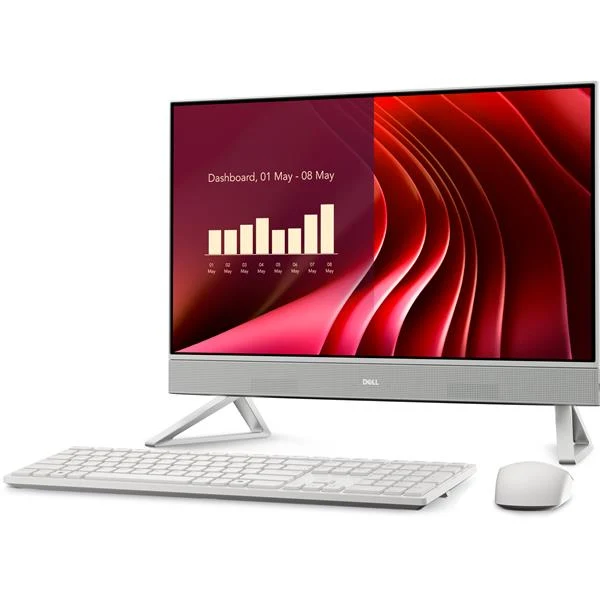 DELL EC24250 Intel Core 7 150U 60,5 cm (23.8") 1920 x 1080 Pixel PC All-in-one 16 GB DDR5-SDRAM 1 TB SSD Windows 11 Pro Wi-Fi 6E (802.11ax) Bianco