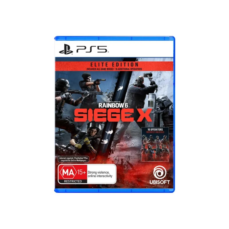 PS5 Game- Tom Clancy's Rainbow Six Siege X - Elite Edition