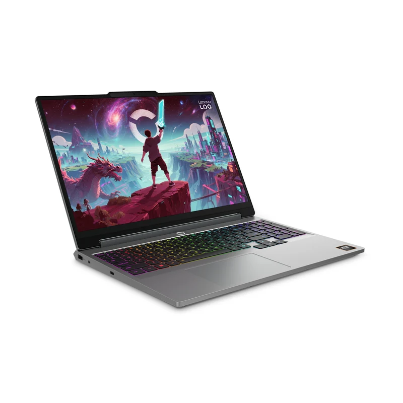Lenovo LOQ 15AHP11 AMD Ryzen™ 7 250 Computer portatile 38,9 cm (15.3") WUXGA 16 GB DDR5-SDRAM 1 TB SSD NVIDIA GeForce RTX 5060 Wi-Fi 6 (802.11ax) Windows 11 Home Italiano Grigio