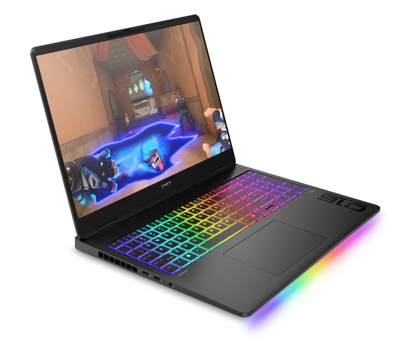 HP OMEN MAX Gaming Laptop 16-ak0000nlx Copilot+ PC AMD Ryzen AI 9 375 Computer portatile 40,6 cm (16") WQXGA 32 GB DDR5-SDRAM 1 TB SSD NVIDIA GeForce RTX 5080 Wi-Fi 6E (802.11ax) Windows 11 Home Nero