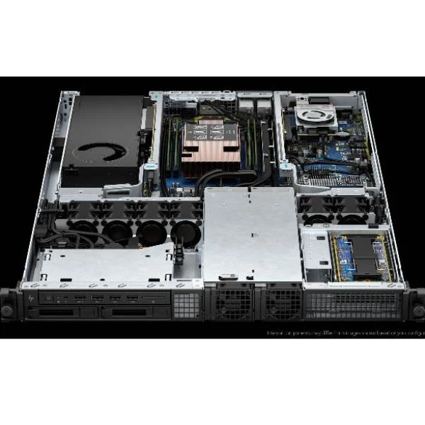 HP Z4 Rack G5 Workstation Wolf Pro Security Edition Intel Xeon w3 w3-2425 64 GB DDR5-SDRAM 2 TB SSD NVIDIA RTX A1000 Windows 11 Pro Telaio montato a rack Stazione di lavoro AI Workstation Nero