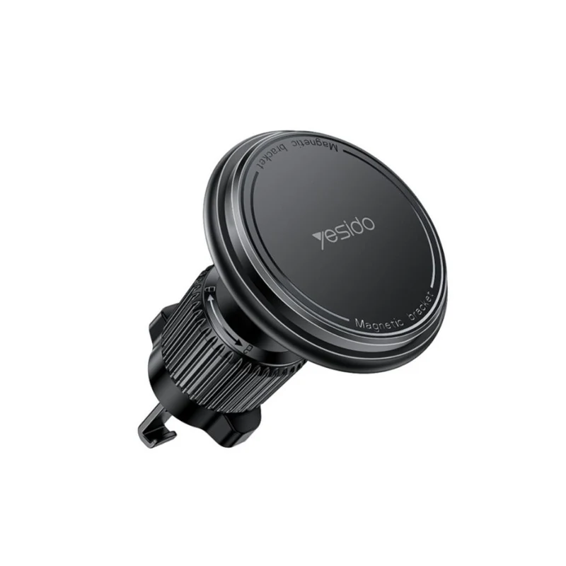 Yesido C252 Car Vent Rotatable Hook Clip Magnetic Bracket Phone Holder(Black)