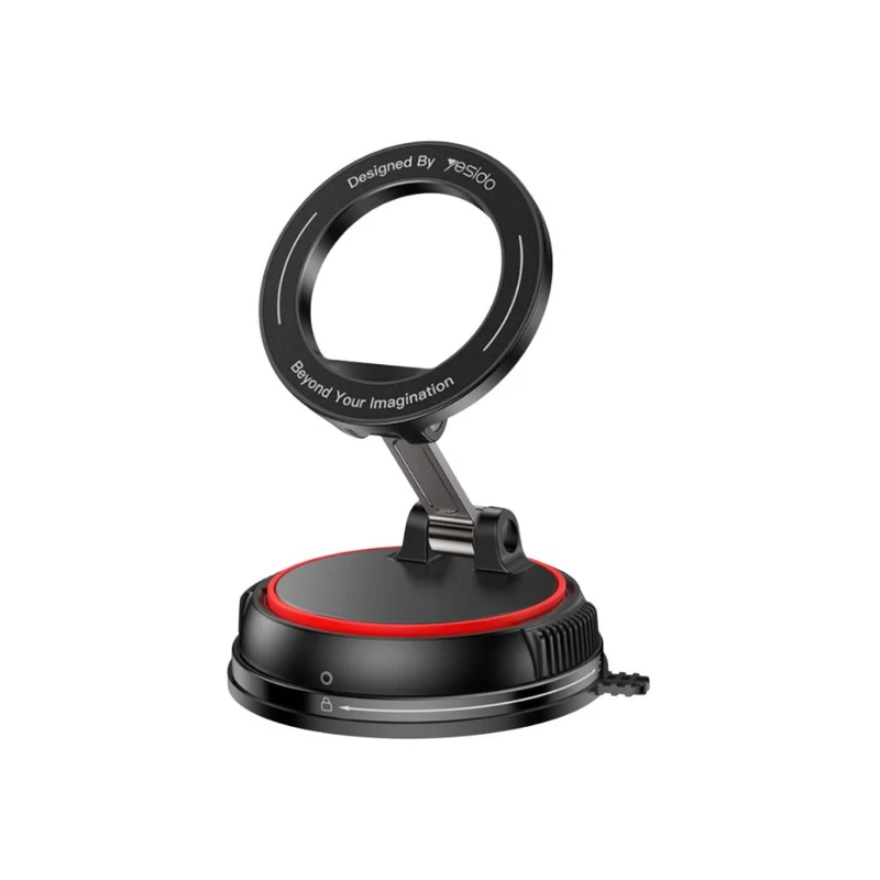 Yesido C219 Suction Cup Car MagSafe Magnetic Mobile Phone Holder (Black)