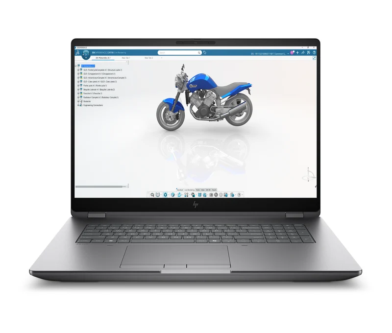 HP ZBook Fury G1i Wolf Pro Security Edition - Data Science Intel Core Ultra 7 255HX 45,7 cm (18") WQXGA 32 GB DDR5-SDRAM 1 TB SSD NVIDIA RTX PRO 2000 Blackwell Wi-Fi 7 (802.11be) Windows 11 Pro AI Workstation, AI PC Argento