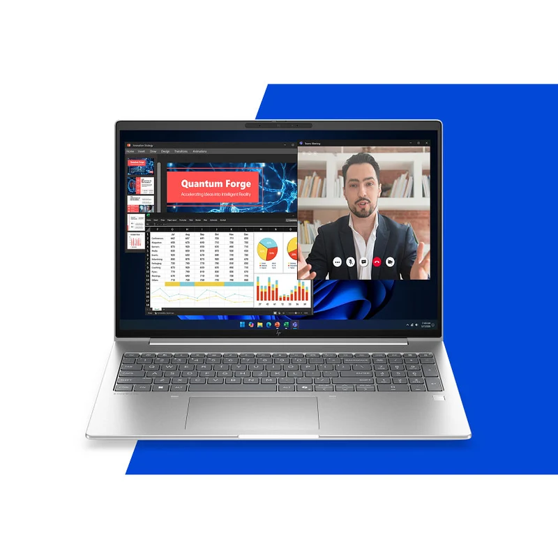 HP EliteBook 6 G2a 16 inch Notebook Next Gen AI PC Wolf Pro Security Edition AMD Ryzen AI 7 Computer portatile 40,6 cm (16") WUXGA 24 GB DDR5-SDRAM 512 GB SSD Wi-Fi 7 (802.11be) Windows 11 Pro Argento