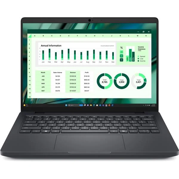 DELL Pro Max 14 MC14250 Intel Core Ultra 7 265H Workstation mobile 35,6 cm (14") Full HD+ 16 GB LPDDR5x-SDRAM 512 GB SSD NVIDIA RTX PRO 500 Blackwell Wi-Fi 7 (802.11be) Windows 11 Pro Italiano Nero