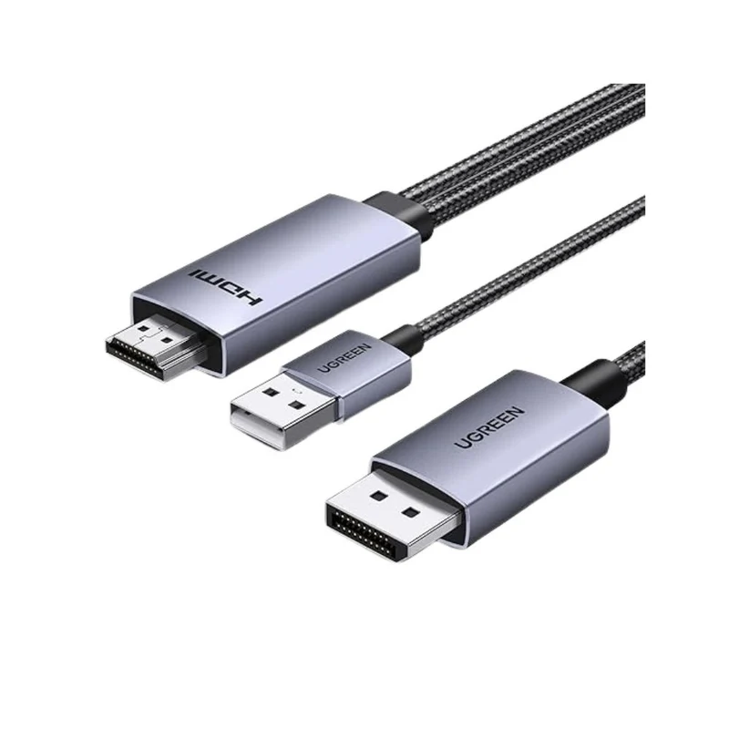 UGreen HDMI to DisplayPort 4K Cable 2M - 55329