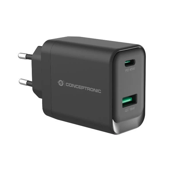 2-PORT 45W GAN USB PD CHARGER