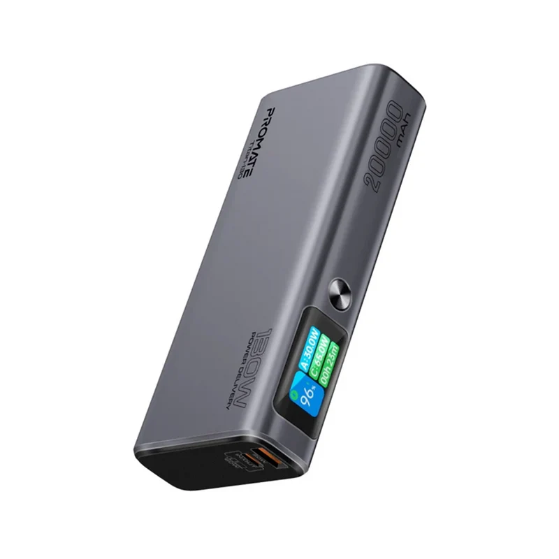 Promate Titan-130 Sleek 130W Multi-Port Power Delivery Power Bank