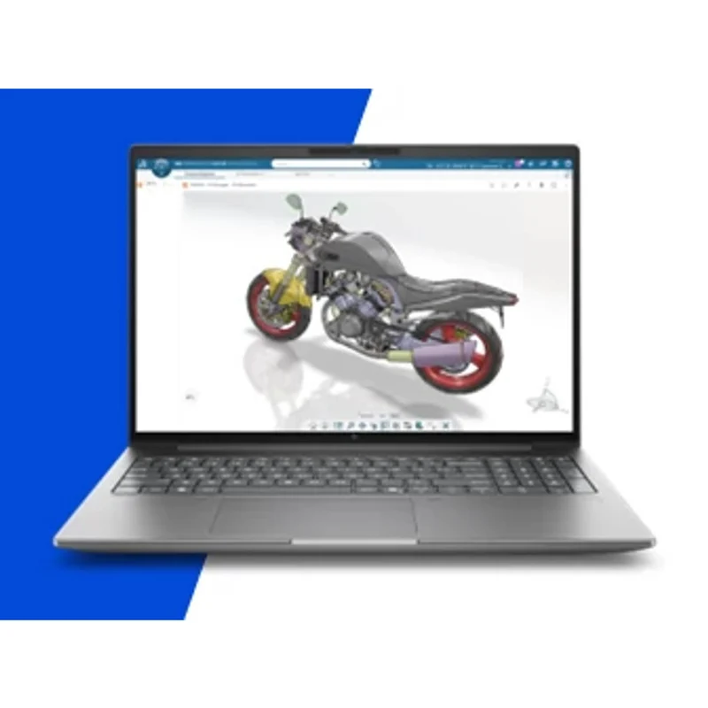HP DK1L1ET laptop Copilot+ PC Intel Core Ultra 7 356H 40,6 cm (16") WUXGA 32 GB DDR5-SDRAM 1 TB SSD NVIDIA RTX PRO 1000 Blackwell Wi-Fi 7 (802.11be) Windows 11 Pro AI Workstation, AI PC Argento