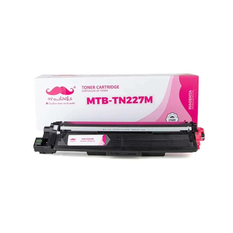 MOUSTACHE - Cartouche d'Encre Magenta TN227M