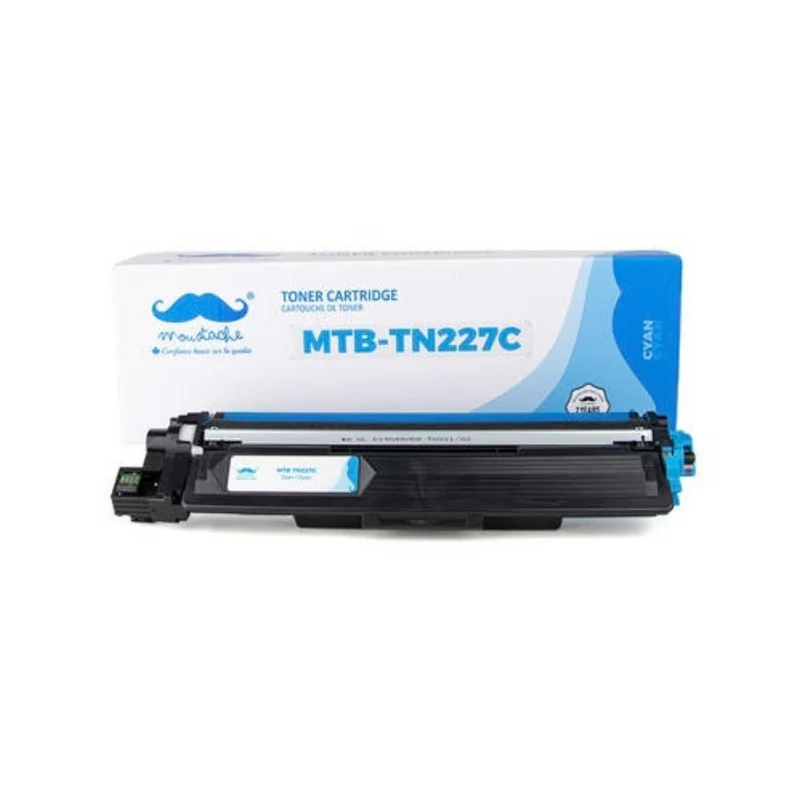 MOUSTACHE - Cartouche d'Encre Cyan TN227C