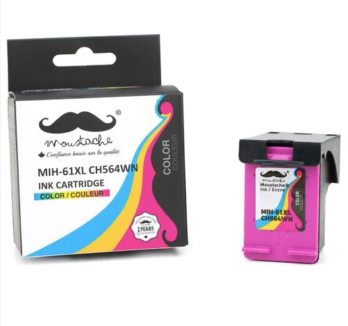 MOUSTACHE - Cartouche d'Encre de Couleur 61XL H564WN