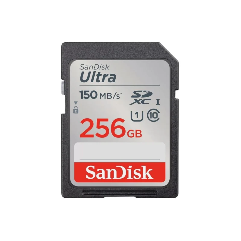Sandisk SD Card 256GB 150MB/S Class 10