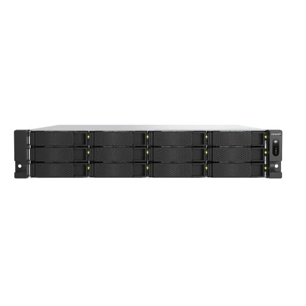 QNAP TS-H1277AXU-RP NAS Armadio (2U) AMD Ryzen™ 7 32 GB DDR5 0 TB QuTS hero Nero