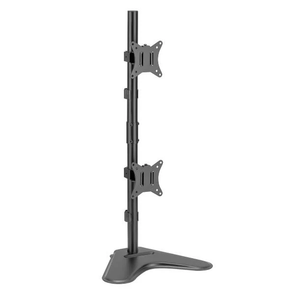 Equip Supporto da tavolo per doppio monitor verticale da 17” a 32”
